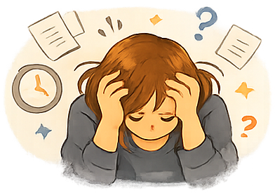 Estrés y mente acelerada